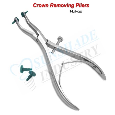 Orthodontic Crown Remover Pliers Temporary Teeth Dental Crown Remover Forceps